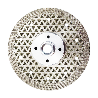 disque de diamant de galvanoplastie de 115mm 125mm pour la coupe concrète de scie circulaire