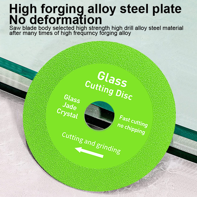 Pouce Diamond Cutting Blade Disc en verre 4 100mm ultra mince