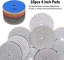 13 paquets 4 de pouce Diamond Polishing Pad Grit For Marble 1500