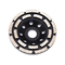 Double rangée noire 115mm Diamond Cup Wheel Sintered de meulage
