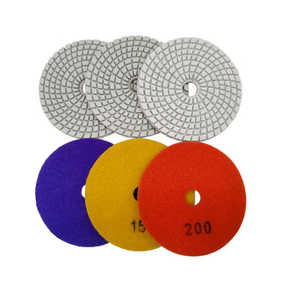 Résine flexible humide broyeur Polishing Pads de 4 pouces 100mm
