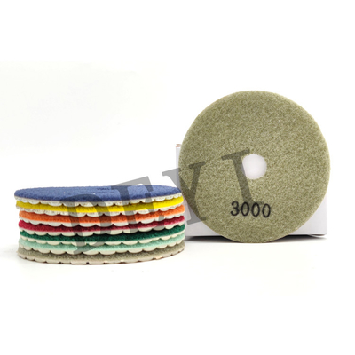 Ponçage de granit de marbre de 50 Grit Diamond Stone Polishing Pads For